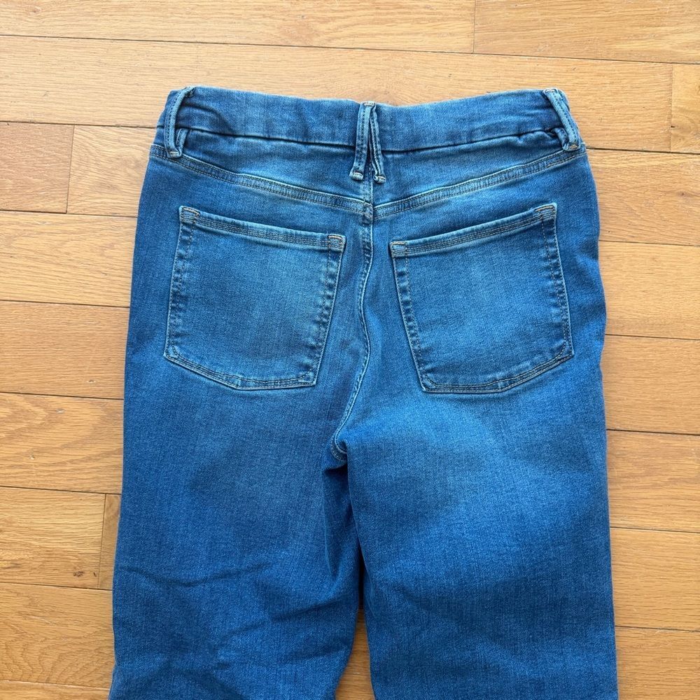Good American Pull On Straight Power Stretch Jeans Size M Good Legs - Picture 6 of 14